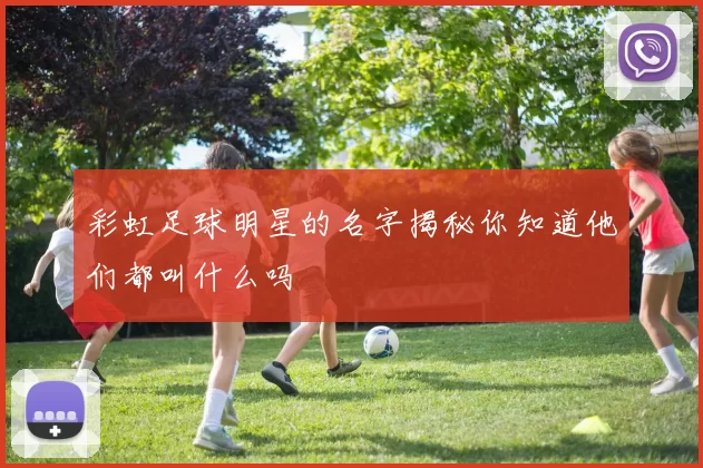 彩虹足球明星的名字揭秘你知道他们都叫什么吗