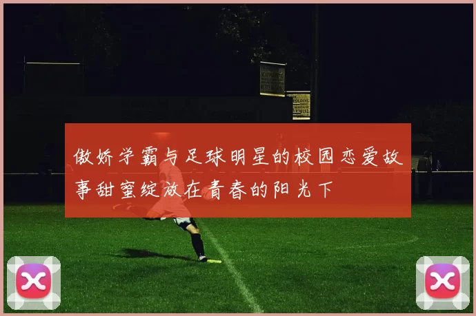 傲娇学霸与足球明星的校园恋爱故事甜蜜绽放在青春的阳光下