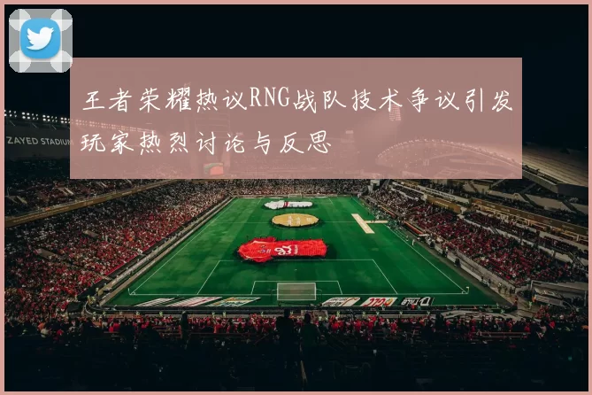 王者荣耀热议RNG战队技术争议引发玩家热烈讨论与反思